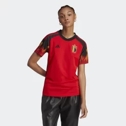 Adidas Belgium 22 Home Jersey - Red