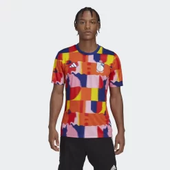 Nike Adidas Belgium Pre-Match Jersey - Multicolor