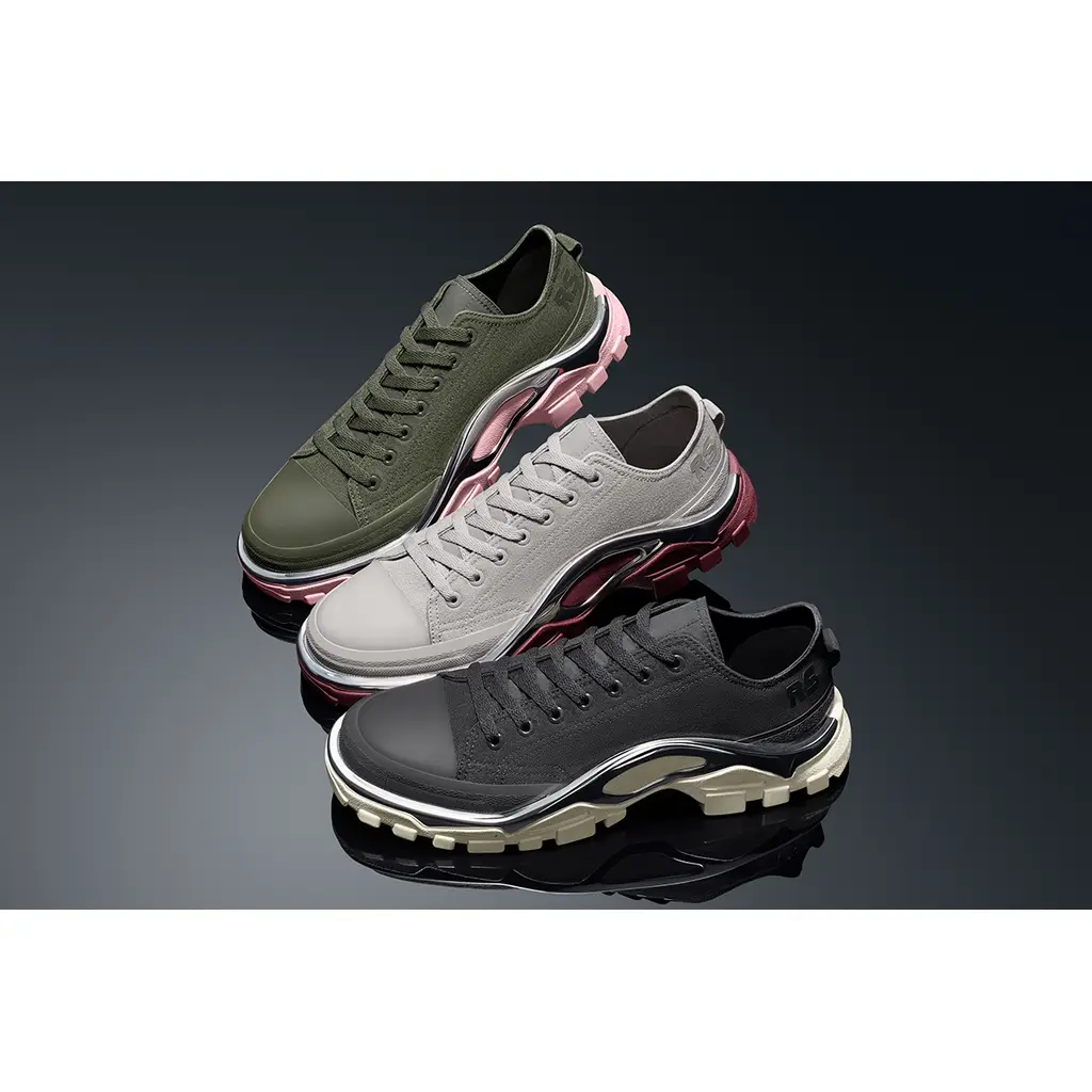 Adidas X Raf Simons Detroit Runner RC Black White - Image 2