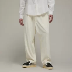 Adidas CH1 Elegant Tracksuit Bottoms - Cream White