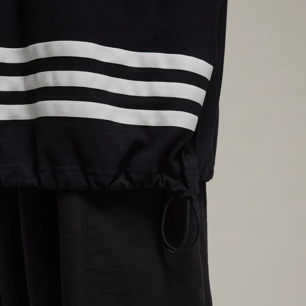 Adidas CH1 Oversized Short Sleeve Stripes T-Shirt - Black - Image 4