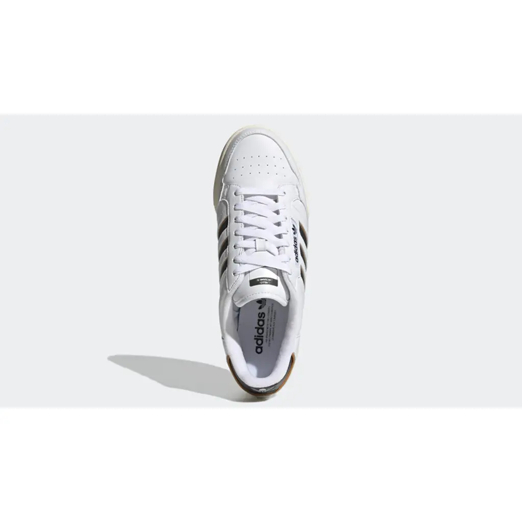 Adidas Continental 80 Stripes Cream White Grey - Image 3