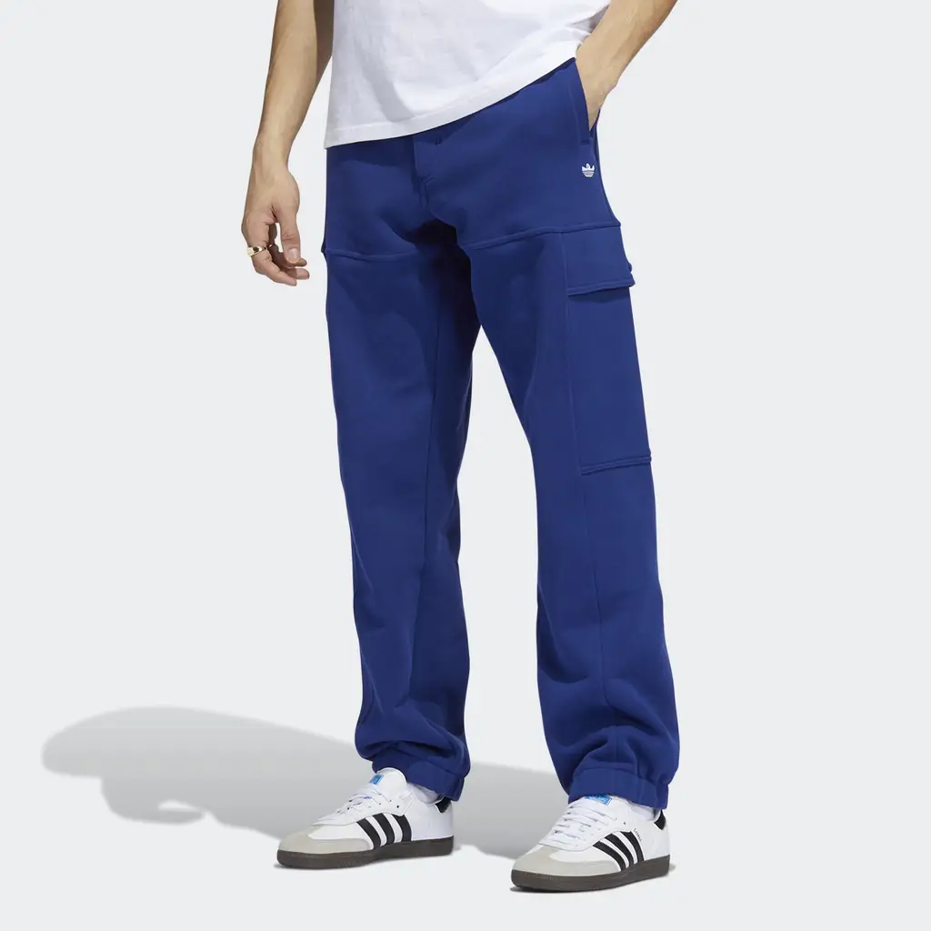 Adidas Heavyweight Shmoofoil Utility Joggers - Victory Blue