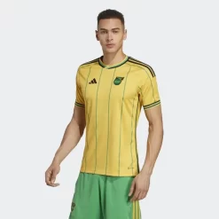 Adidas Jamaica 23 Home Jersey - Bold Gold