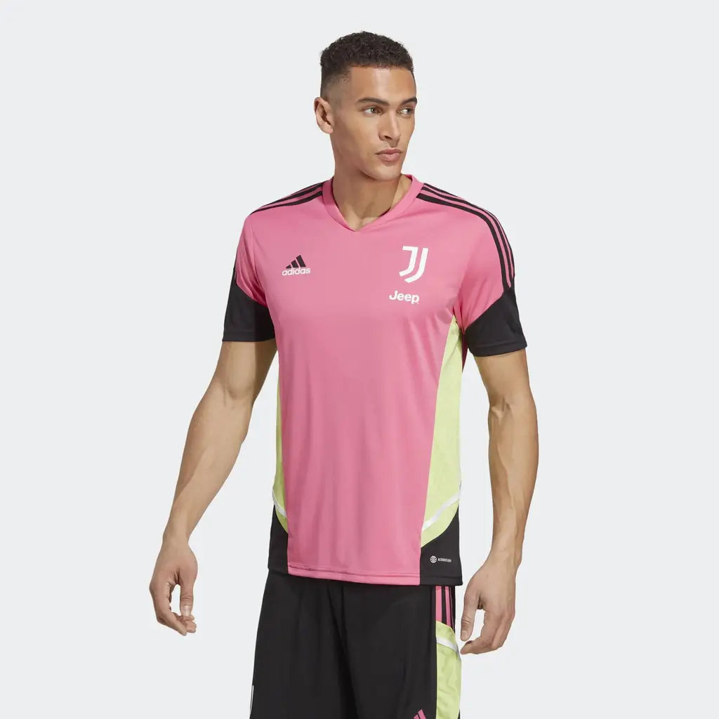 Adidas Juventus Condivo 22 Training Jersey - Pulse Magenta