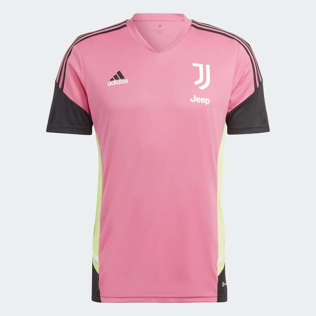 Adidas Juventus Condivo 22 Training Jersey - Pulse Magenta - Image 6