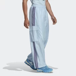 Adidas Kerwin Frost Baggy Tracksuit Bottoms - Clear Sky