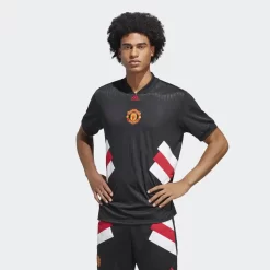 Adidas Manchester United Icon Jersey - Black