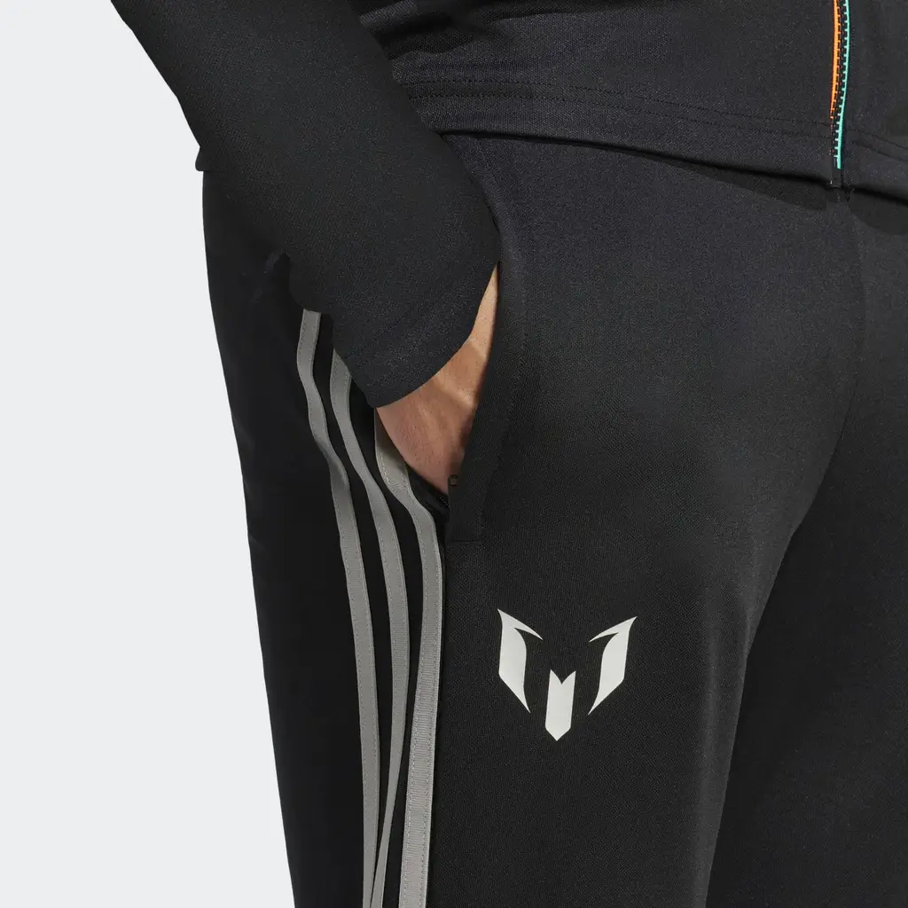 Adidas Messi Training Tracksuit Bottoms - Black - Image 5