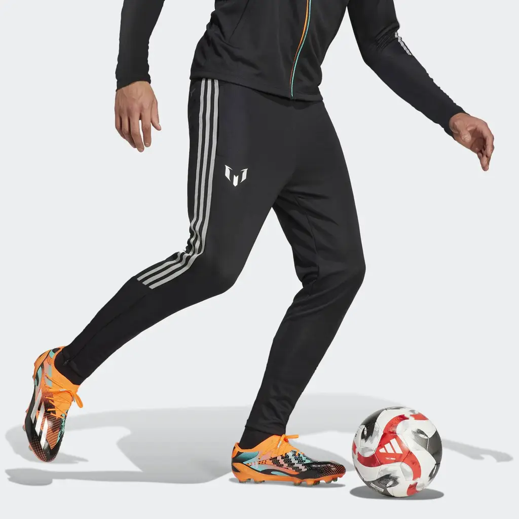 Adidas Messi Training Tracksuit Bottoms - Black - Image 2