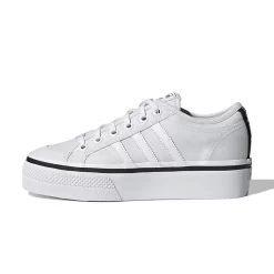 Adidas Nizza Platform White Black