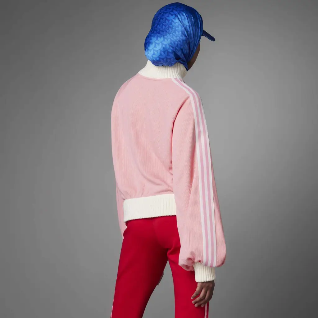 Adidas Originals Adicolor 70s Blouson Track Top - Super Pop - Image 2