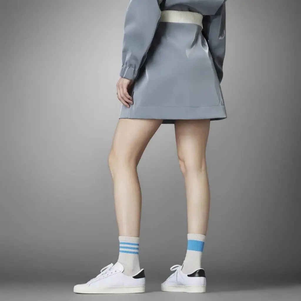 Adidas Blue Version High Shine Skirt - Grey - Image 2