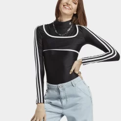 Adidas Long Sleeve Bodysuit - Black