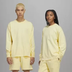 Pharrell Williams X Adidas Basics Long-Sleeve Top - Almost Yellow
