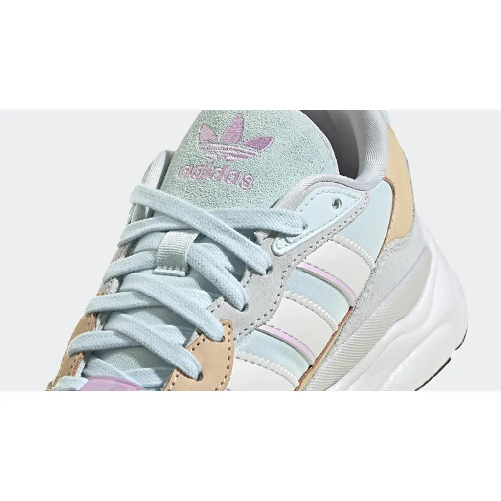 Adidas Retropy F90 Pastel Blue Orange - Image 5