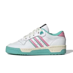 Adidas Rivalry Low White Bliss Pink Mint
