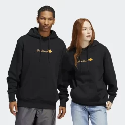 Mark Gonzales X Adidas Shmoofoil Butterfly Hoodie - Black