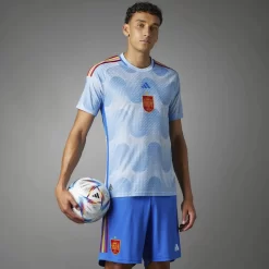 Adidas Spain 22 Away Authentic Jersey - Blue