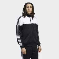 Adidas Split Firebird Track Top - Black