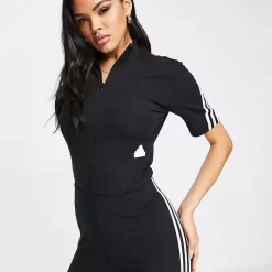 Adidas Sportswear Future Icons 3 Stripes Bodysuit - Black