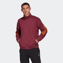 Adidas Sportswear Future Icons Woven Track Top - Victory Crimson