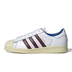 Adidas Superstar 82 White Maroon Blue