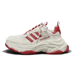 Adidas X Balenciaga Triple S White Red