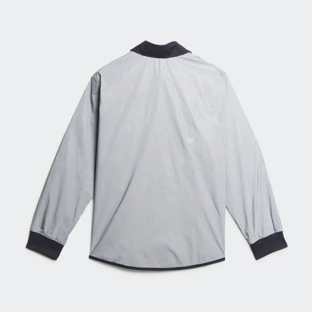 Adidas X Blondey Coach Jacket Reflective - Grey - Image 2