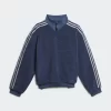 Adidas X Blondey Sherpa Pullover Track Top - Navy