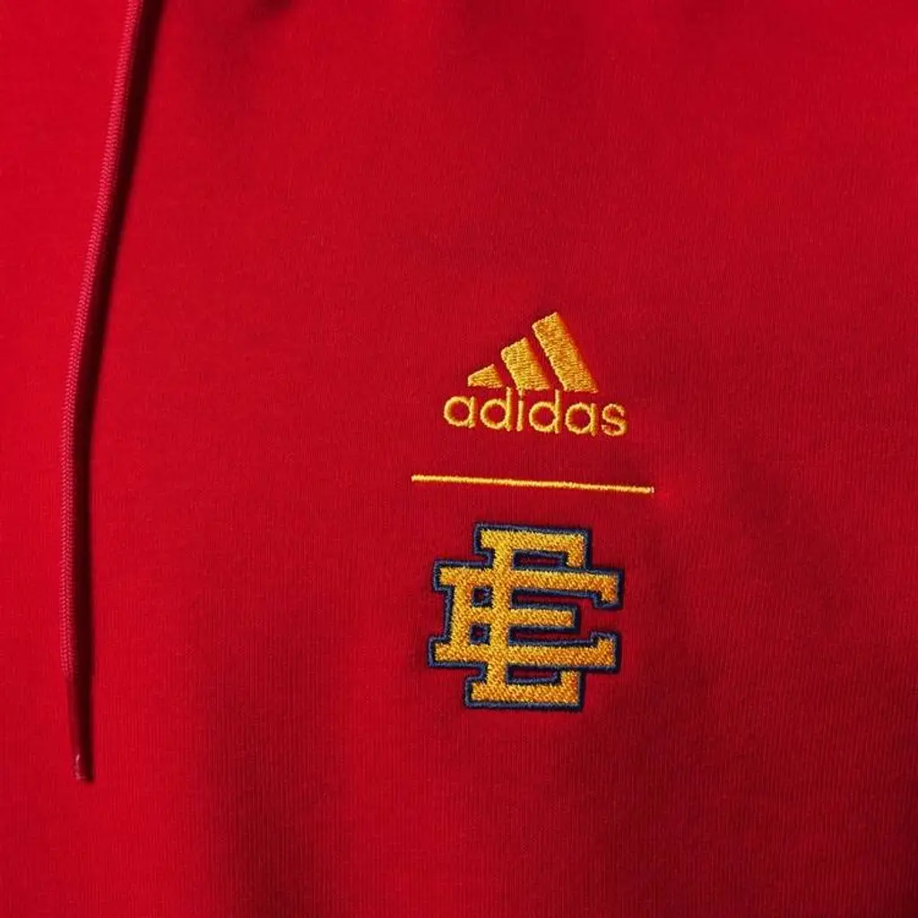 Adidas X Eric Emanuel McDonalds All American Hoodie - Red - Image 6