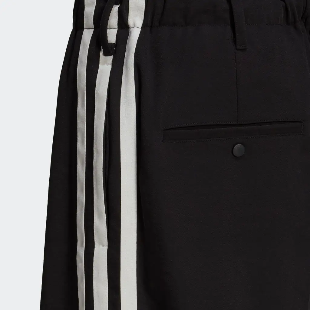Adidas Y-3 CH1 Elegant 3-Stripes Shorts - Black - Image 3