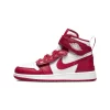 Nike Air Jordan 1 Hi FlyEase GS White Cardinal Red
