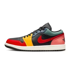 Nike Air Jordan 1 Low Black Multi