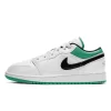 Nike Air Jordan 1 Low GS White Stadium Green