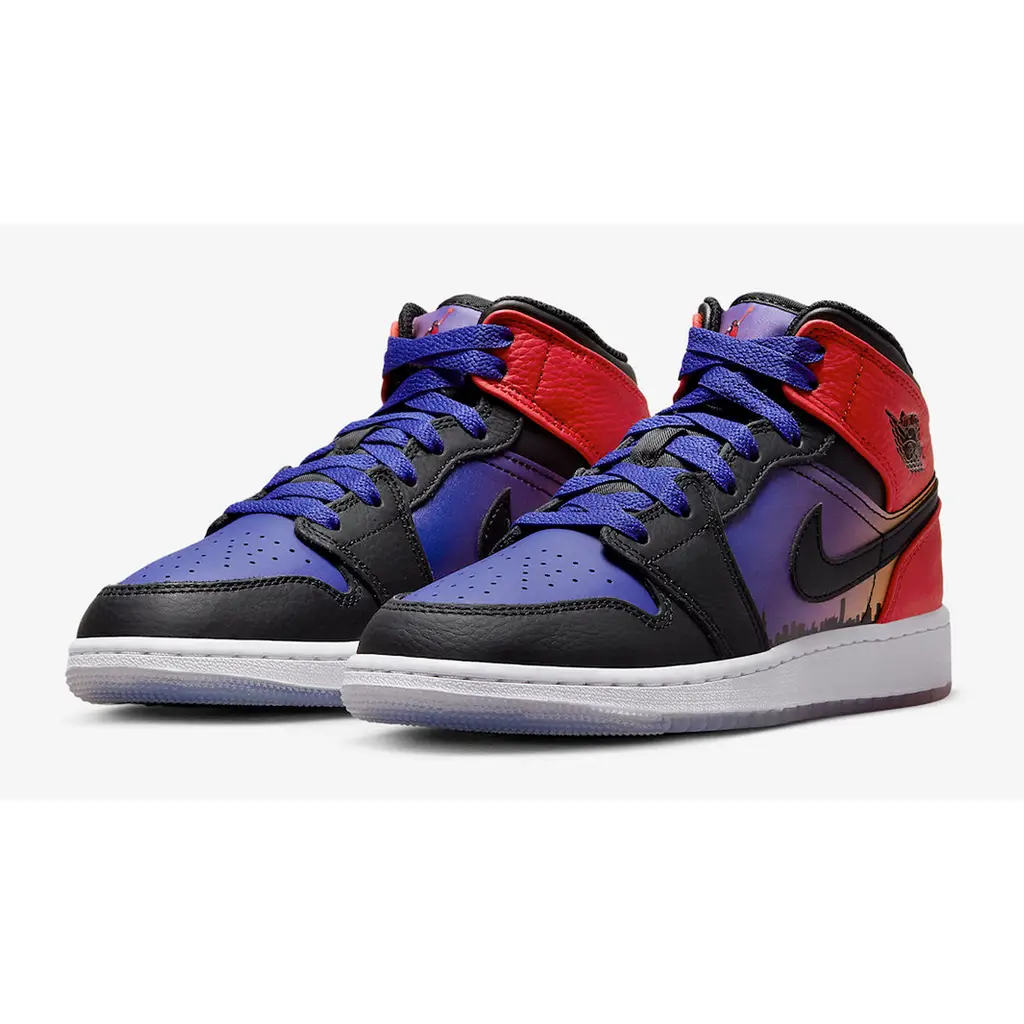 Nike Air Jordan 1 Mid GS Skyline - Image 2