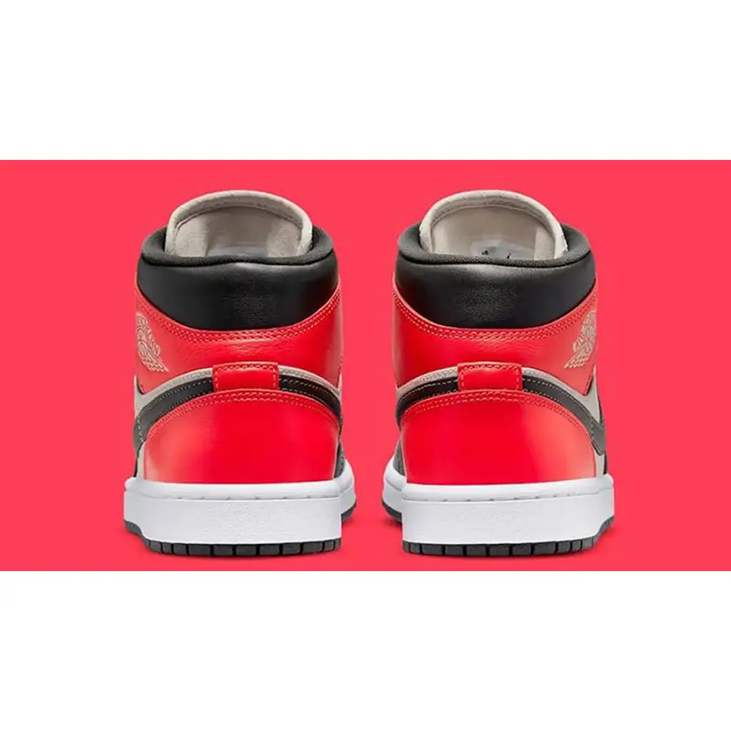 Nike Air Jordan 1 Mid Light Orewood Brown - Image 4