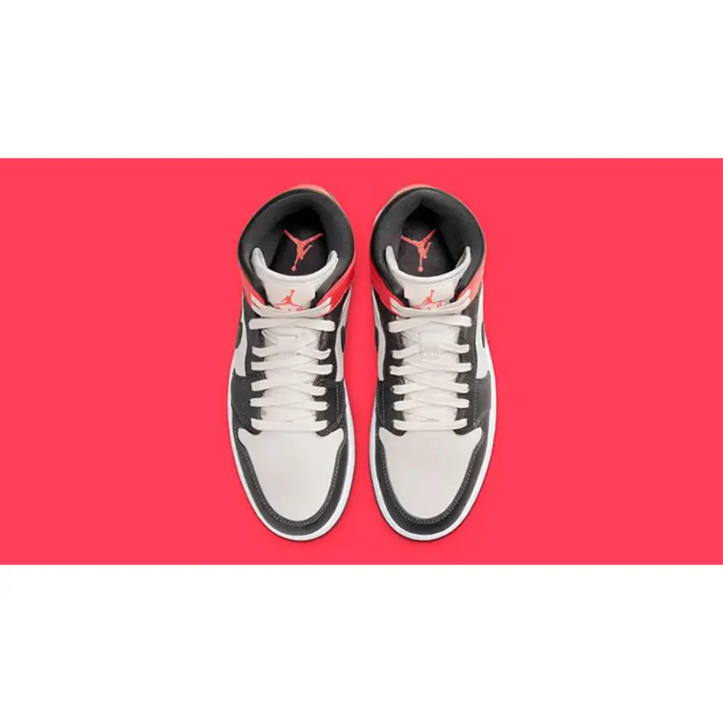 Nike Air Jordan 1 Mid Light Orewood Brown - Image 3