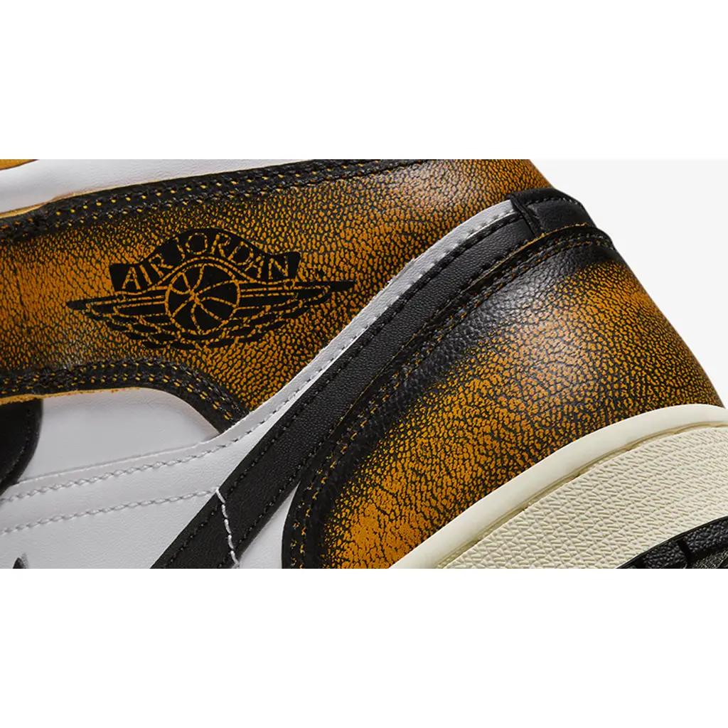 Nike Air Jordan 1 Mid Wear Away Orange - Image 6