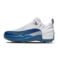Nike Air Jordan 12 Low Golf White French Blue