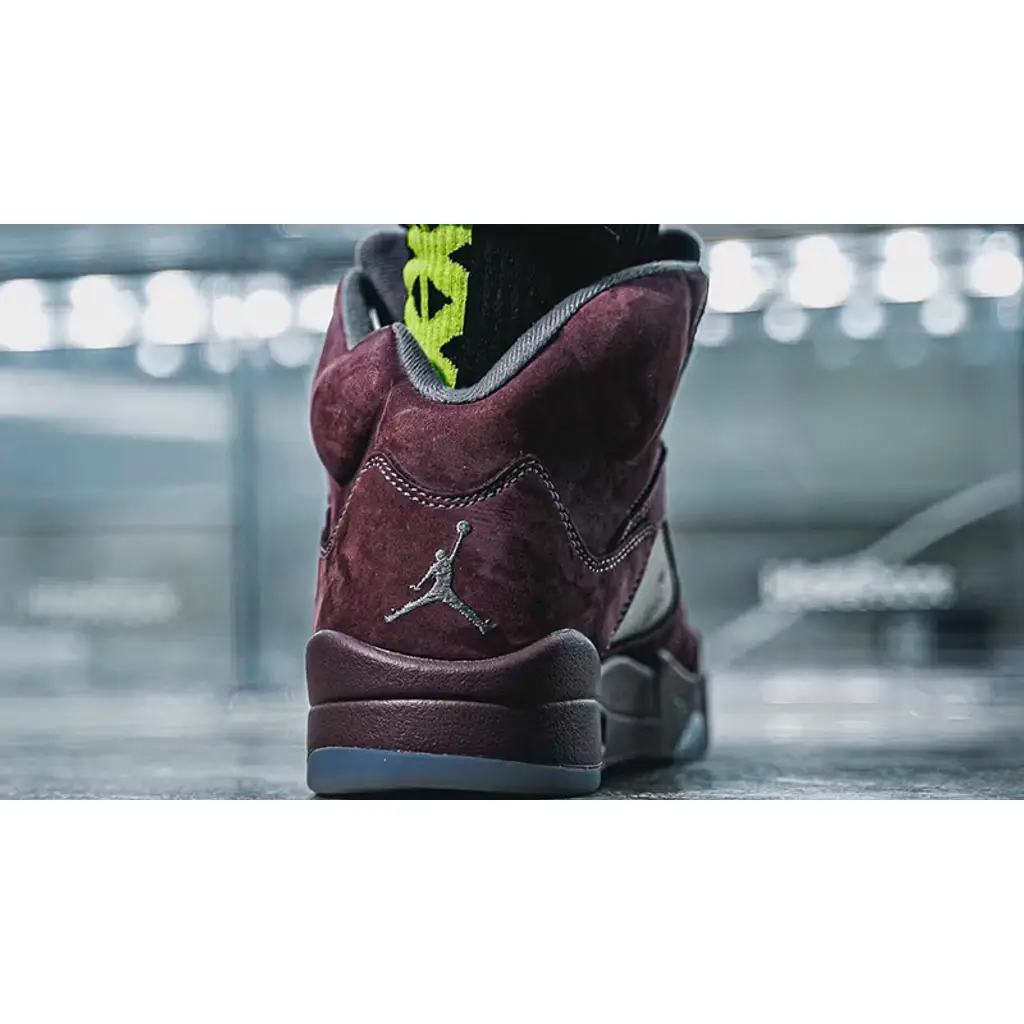 Nike Air Jordan 5 Burgundy - Image 9