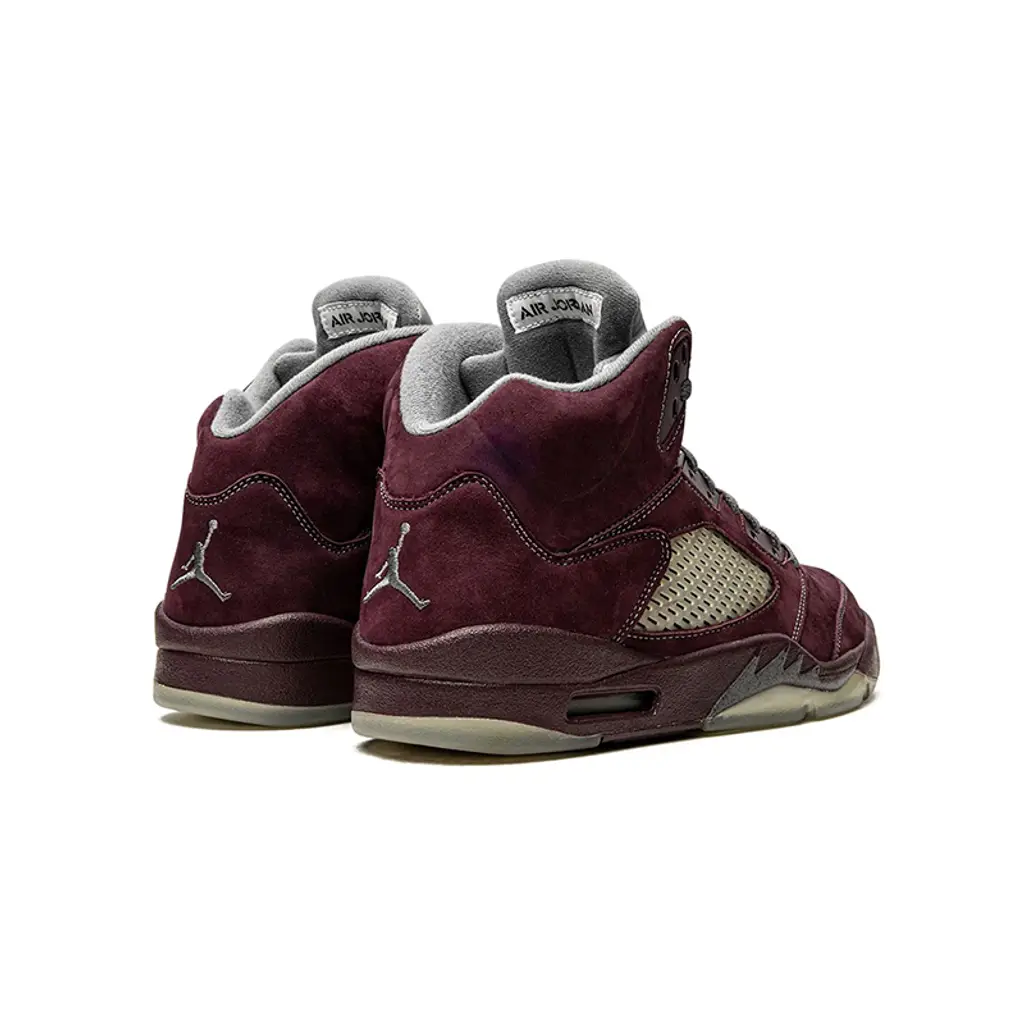 Nike Air Jordan 5 Burgundy - Image 4