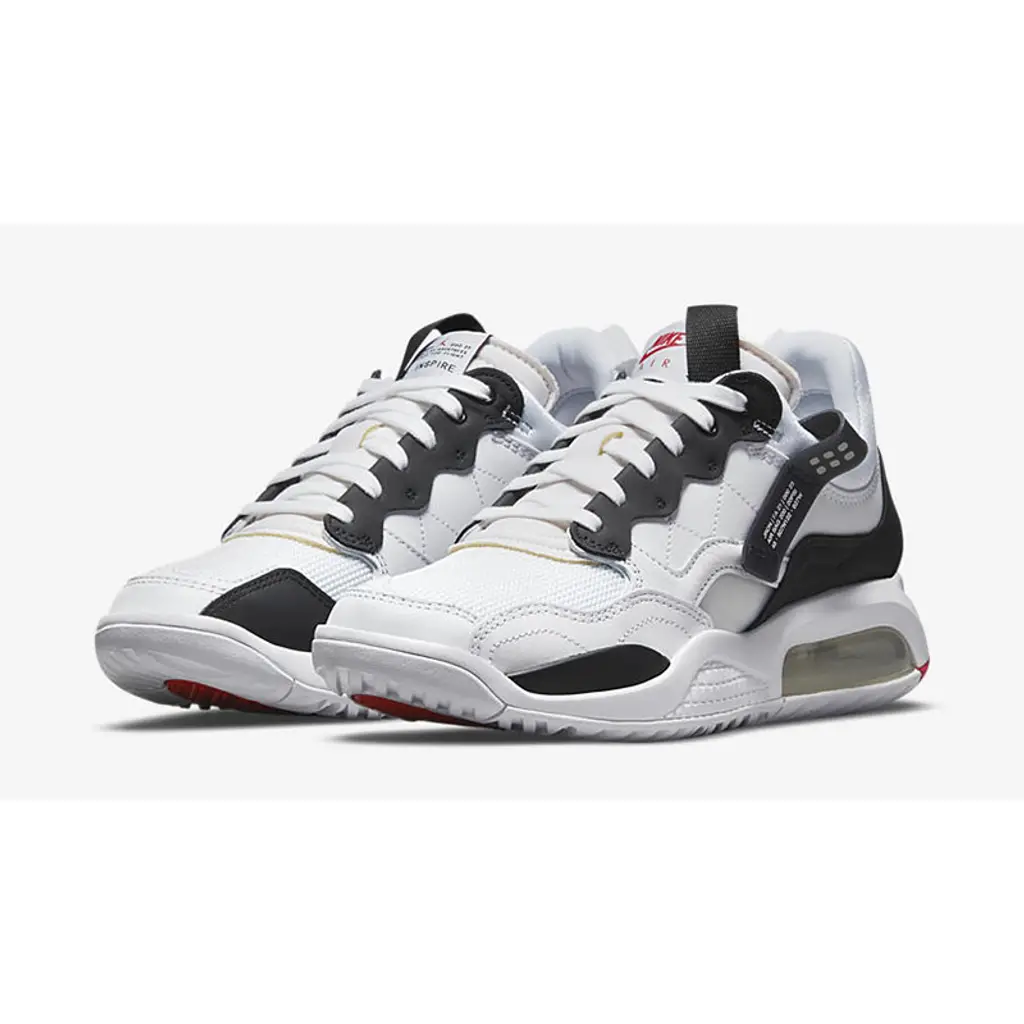 Nike Air Jordan MA2 White Black Fire Red - Image 2