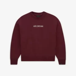 Nike Air Jordan Wordmark Crew - Red