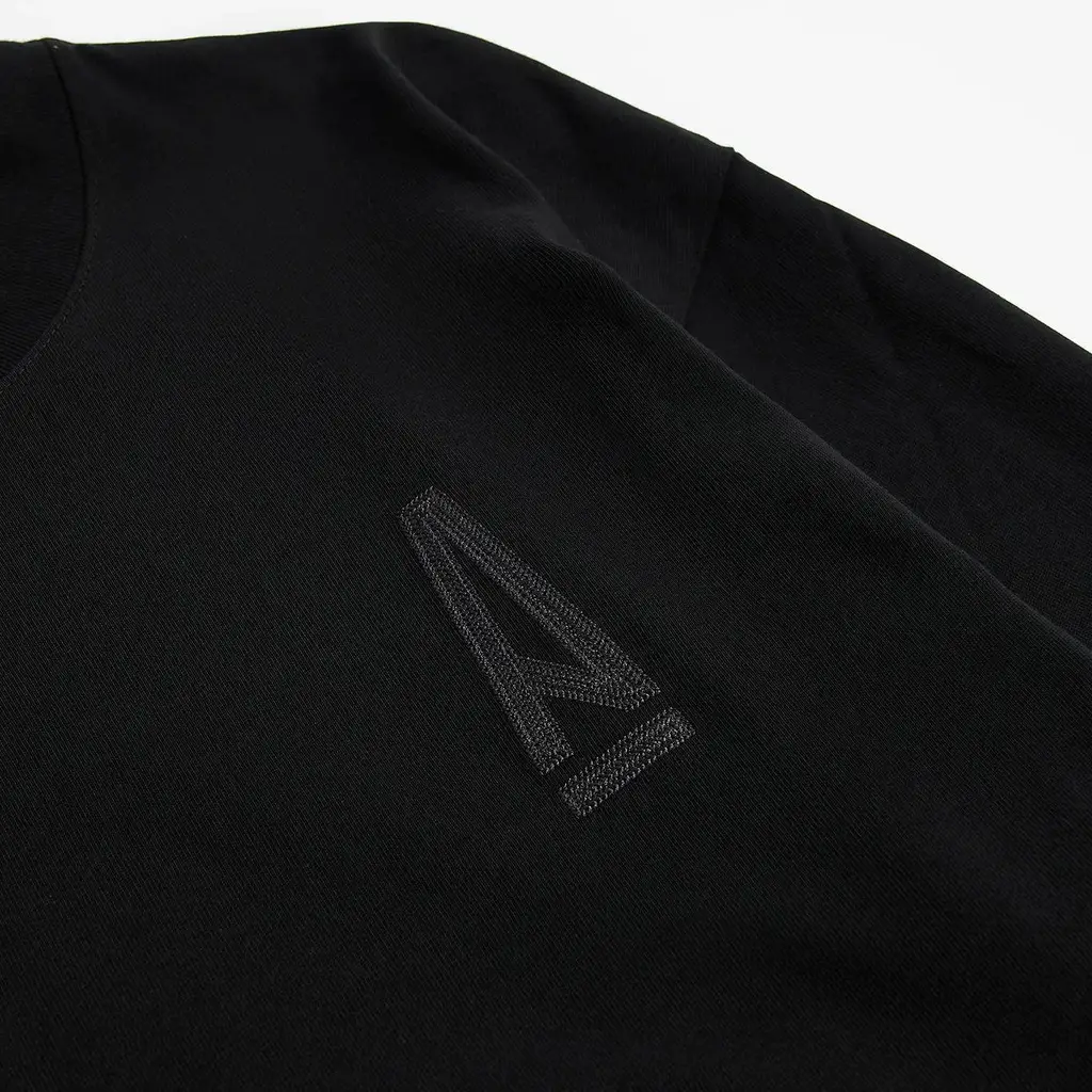Nike Air Jordan X A Ma Maniere Long Sleeve Graphic T-Shirt - Black - Image 5