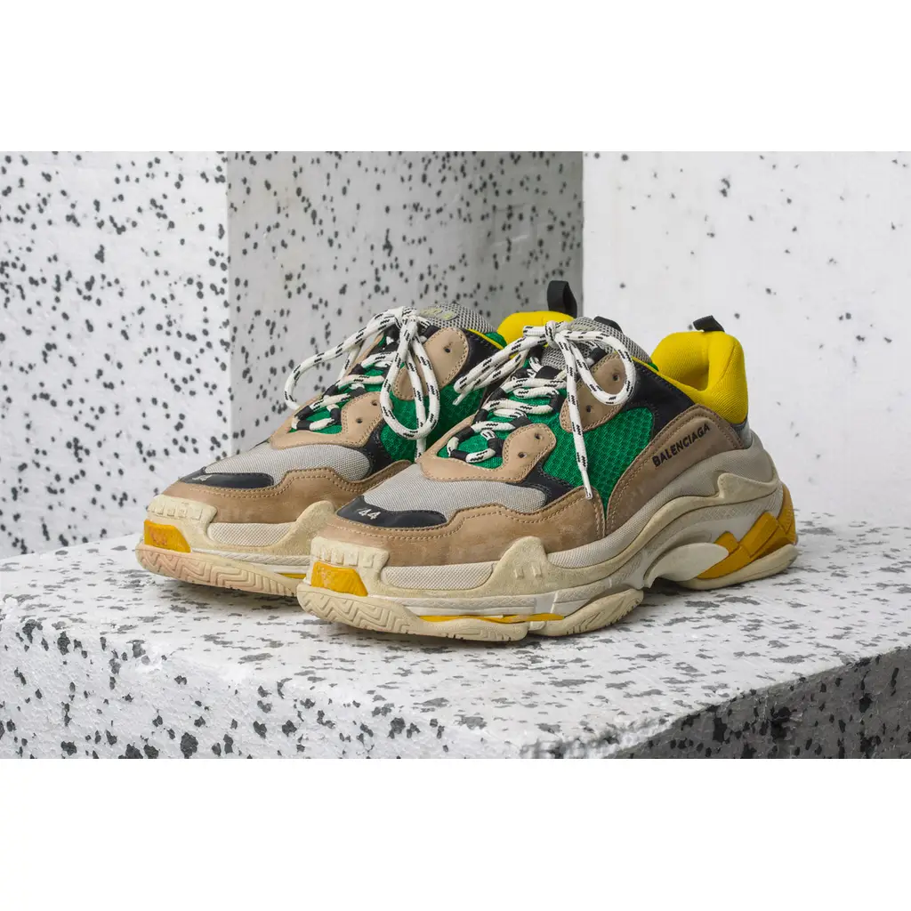 Balenciaga Triple S Yellow White - Image 2