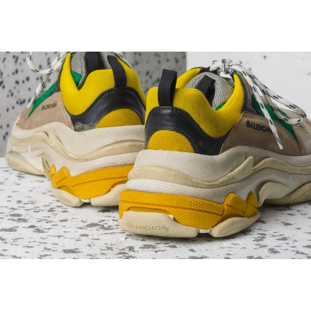 Balenciaga Triple S Yellow White - Image 4
