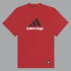 Balenciaga X Adidas 90s Oversized T-Shirt - Red