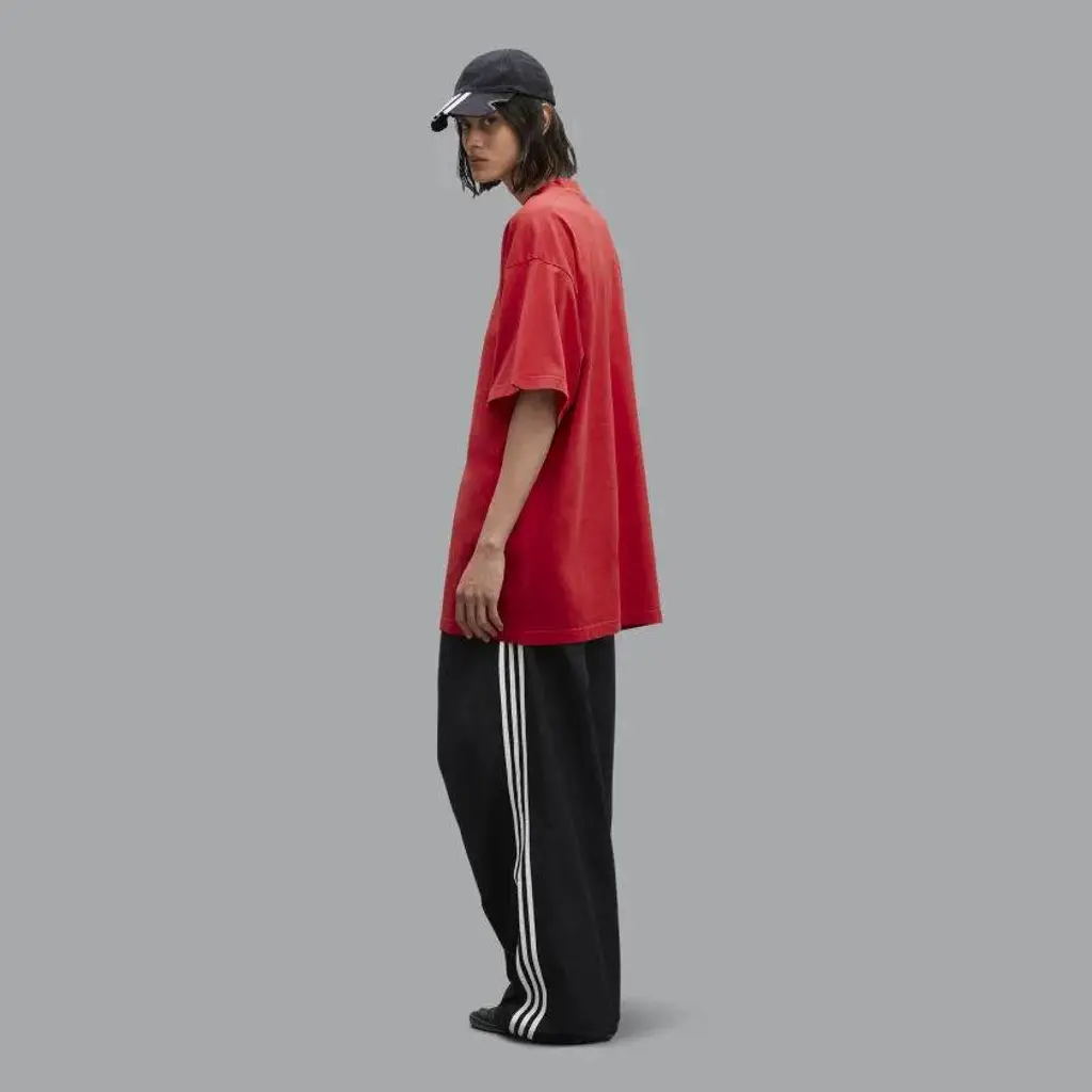 Balenciaga X Adidas 90s Oversized T-Shirt - Red - Image 5