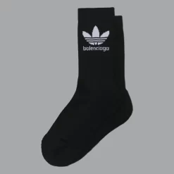 Balenciaga X Adidas Trefoil Socks - Black